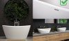 Luna Solid Surface Bathtub and Sinks 2